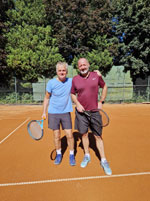 ��astn�ci turnaje zleva :  Jan Jadamus, Martin Holub��k