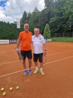 astnci turnaje zleva :  Martin Zoubek, Ren Farga