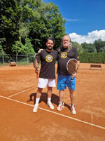 astnci turnaje zleva :  Tom Suszka, Petr Zajonc