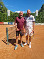 astnci turnaje zleva :  Martin Holubk, Jakub Zoubek