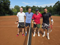 Finalist� zleva :  Tom� Motyka, Luk� Ja�ek, David Vici�n, Rostislav Marosz