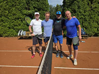 Semifinalist� zleva :  Tom� Motyka, Luk� Ja�ek, Petr Sikora, Anton�n Ho�a