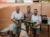 4.m�sto �t�chy zleva :  Petr Bukva, Roman Kubala (chyb�)