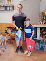 6.m�sto zleva :  Petr Javorsk�, Josef Javorsk�