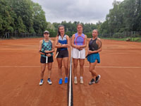 Finalistky tyhry en zleva :  Nicol Novak, Zuzana Odlevkov, Marie Svozilov, Aneta Poboilov