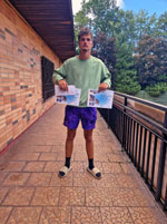 3.m�sto �ty�hra mu�i zleva :  Vojt�ch Bonk, Luk� Mandel�k (chyb�)