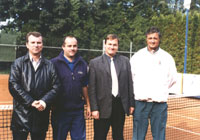 Zvren fotografie zleva :  Branislav Stankovi, Ale Dobesch, Ren Farga, Jaroslav Navrtil
