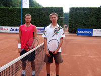Finalist dvouhry mu zleva :  Martin Schulhauser, Petr Mandelk