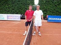 Semifinalist dvouhry zleva :  Szymon Tatarczyk, Luk Kubiena