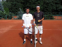 Finalist dvouhry mui zleva :  Martin Schulhauser, Adam Vejmelka