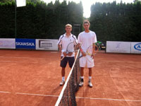Semifinalist dvouhry mui zleva :  Ladislav Zelen, Adam Vejmelka
