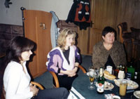 Dmy zleva :  Karin Ligock, Jana Fargaov, Slvka Grimov