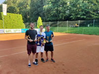 Medailisté zleva :  Marek Štěrba, Rostislav Martynek, Tomáš Sikora