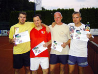 Pedvn cen zleva :  Richard Krl, Ren Farga, Milo Jadamus, Jan Jadamus