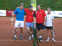 Finalist zleva :  Marek Galuszka, Tom Buzek, Ren Farga, Michal Farga