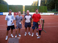 Finalist tyhry 70 - 85 let zleva :  Jan Konderla, Martin Oszelda, Petr Gavlas, Jan Sagan