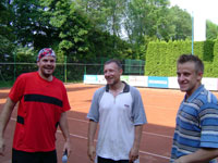 Druz zleva :  Richard Krl, Pavel Jank, Jan Marek