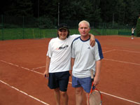 astnci turnaje zleva :  Pilch, Jakub Nowak