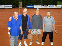 Finalist tyhry zleva :  Pavel Dvok, Petr Gavlas, Roman Hlauek, Petr abka