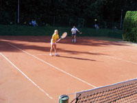 astnci turnaje zleva :  Dominika Marlkov, Jan Marlek
