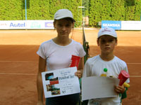 Bronzov pr zleva :  Hana Adamkov, Tom Adamk