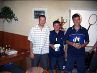 tvrt msto zleva :  Richard Krl (pedvajc), Vladislav Sagan, Jan Sagan