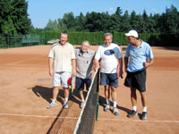 Semifinalist zleva :  Karel Kavulok, Milan Bonek, Radek Ban, Bogdan Wilk