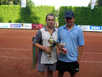 Finalist dvouhry 18 - 35 let zleva :  Martin Oszelda, Daniel Klimek