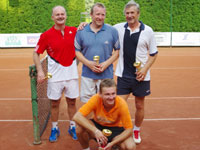 Finalist tyhry 86 a vce let zleva :  Petr Gavlas, Karel Kavulok, Daniel Klimek, Milan Lysek