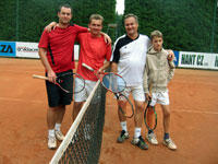 Semifinalist zleva :  Daniel Byrtus, Daniel Klimek, Ren Farga, Tom Farga