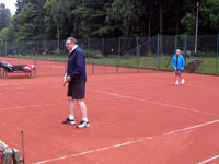 astnci turnaje zleva :  Bronislav Cienciala, Martin Polach