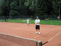 astnci turnaje zleva :  Bogdan Chromik, Marian Bury