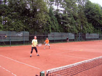 astnci turnaje zleva :  Daniel Fojcik, Petr Luke