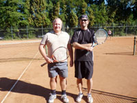 Účastníci turnaje zleva :  Libor Fargač, Richard Konderla