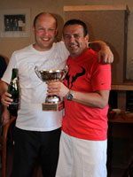 Vítězové turnaje zleva :  Robert Barci, Stanislav Sosna