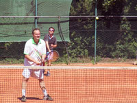 Foto z utkání zleva :  René Fargač, Miroslav Jůva