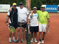 Finalisté zleva :  Miloš Jadamus, Bronislav Cienciala, Petr Lanz, Daniel Klimek