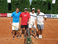 O 3.místo zleva :  Matěj Huťka, René Halapatsch, Roman Rusz, Roman Huťka