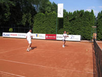 Záběry z finále zleva :  Milan Rusz, Jiří Figura