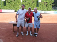 2.místo zleva :  Milan Rusz, Petr Zajonc, Rudolf Bilko