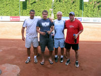 3.místo zleva :  Milan Rusz, Matěj Huťka, Rudolf Bilko, René Halapatsch
