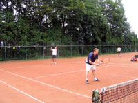 Účastníci turnaje zleva :  Milan Rusz, René Fargač