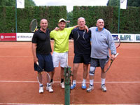 Finalisté zleva :  Dušan Adamčík, Daniel Klimek, Miloš Jadamus, Roman Hladonik