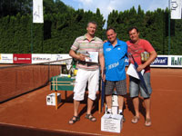 1.místo útěchy zleva :  Marian Bury, Bogdan Chromik (uprostřed předává René Fargač)