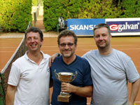 Vítězové s pořadatelem zleva :  Zdislav Csepcsar, František Blecha, Martin Rojčík