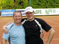 9.místo zleva :  Aleš Wojnar, Petr Dorda