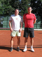 Účastníci turnaje zleva :  René Halapatsch, Roman Ganczarczyk