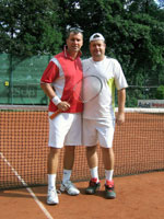 Účastníci turnaje zleva :  Tomáš Burawa, Bogdan Chromik