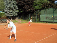 Účastníci turnaje zleva :  René Fargač, Tomáš Fargač