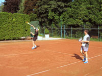 Účastníci turnaje zleva :  Miloš Jadamus, Martin Oszelda